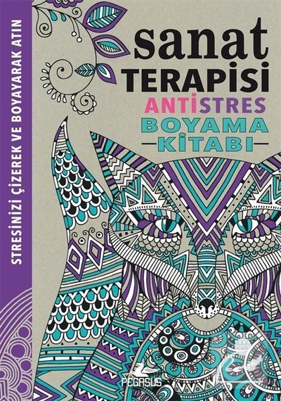 Sanat Terapisi - Antistres Boyama Kitabı - Cindy Wilde