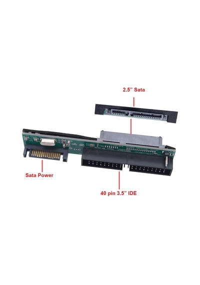 Sata - Ide Adaptörü 2.5 "sata Dişi - 3.5" Ide Erkek Dönüştürücü