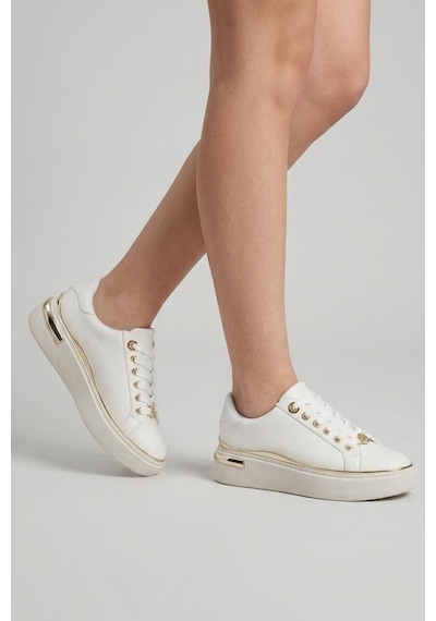 Guja Kuum London K73-2559 Kadın Sneakers Spor Ayakkabı Beyaz
