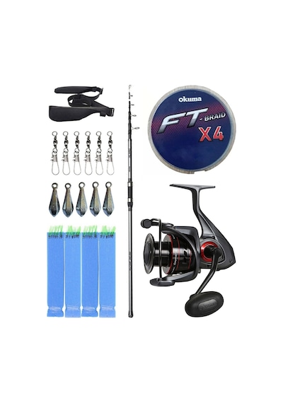 Yek Outdoor Hazır Olta Seti Okuma Alaris Light Tele Surf 420cm 100-250gr Surf Kamışı &okuma Ceymar C-8000a 7+1bb Olta Makinesi Yek Outdoor Hazır Olta Seti Okuma Alaris Light Tele Surf 420cm 100-250gr Surf Kamışı &okuma Ceymar C-8000a 7+1bb Olta Makinesi