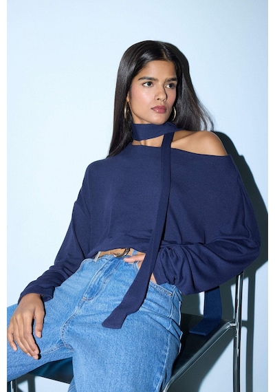 Defacto Loose Fit Kayık Yaka Tişört G7863AX26SP