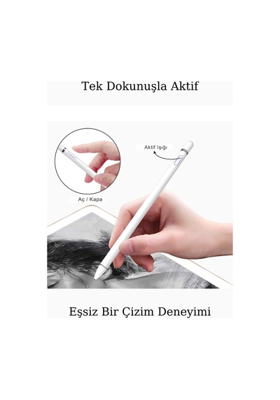Wearfitpro Weafitpro Apple Cihazlara Uyumlu Pencil 3.nesil Tablet Kalemi