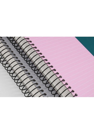 Morning Glory 10000 Çizgili Defter 26x19 Cm Pembe 11131-88964