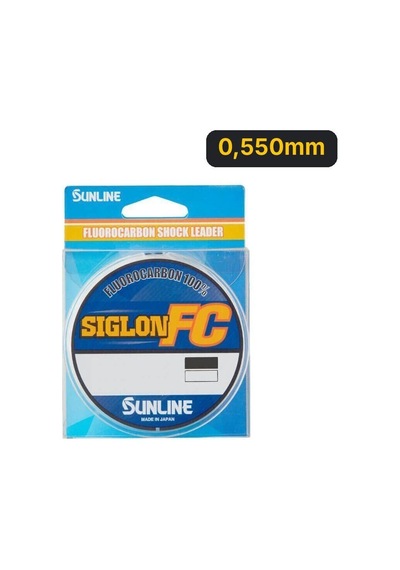 Sunline Siglon Fluorocarbon Misina 50mt 0,550mm