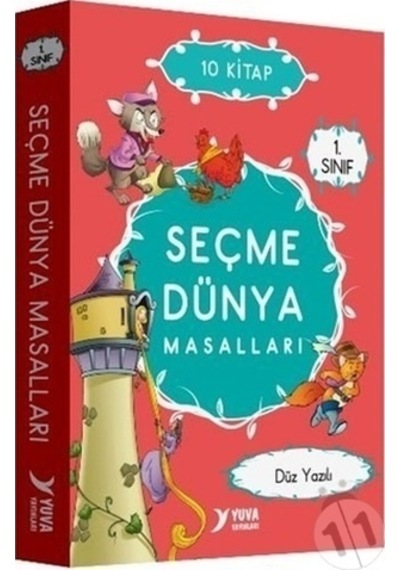Yuva Yayınları 1.Sınıf Seçme Dünya Masalları 10 Kitap