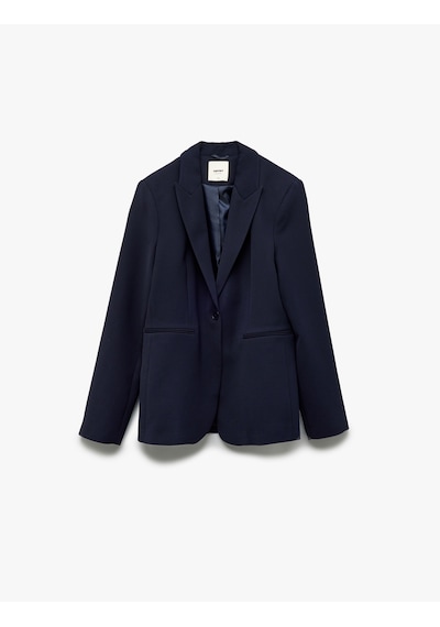 Koton Krep Kumaş Astarlı Düğmeli Uzun Kollu Kruvaze Blazer Ceket Lacivert 6wak50044uw Lacivert Koton Krep Kumaş Astarlı Düğmeli Uzun Kollu Kruvaze Blazer Ceket Lacivert 6wak50044uw Lacivert