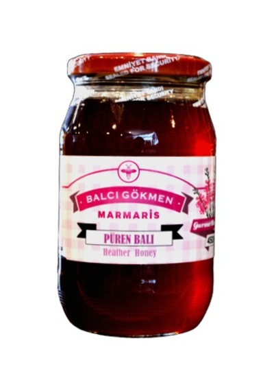 Gökmen Süzme Püren(Funda Çiçeği) Balı Kavanoz (450 G)