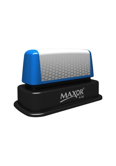 Maxor-flash Kaşe K-34 / Şirket Kaşesi / Acil Kaşe Mavi