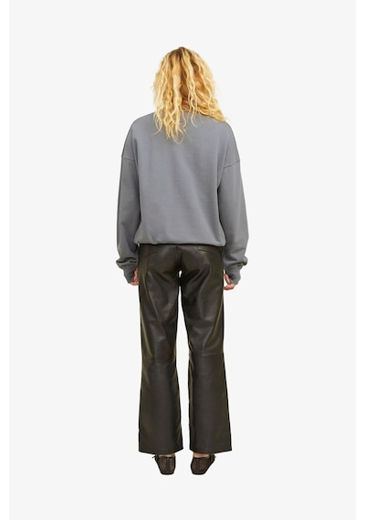 Jjxx Jxriri Loose Kadın Gri Sweatshirt 12263678-mockingbird Gri