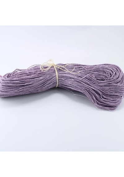 Eflatun Renk Çile Kağıt İp Çanta Ipi Supla Ipi No:80 - 550-600 Gr