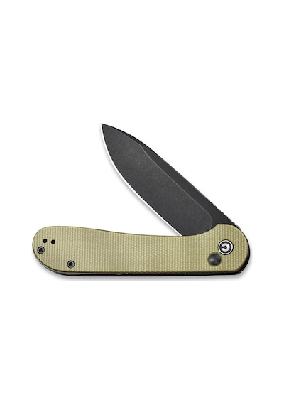 Civivi Button Lock Elementum Pocket Knife Micarta Handle Kamp Çakı Yeşil
