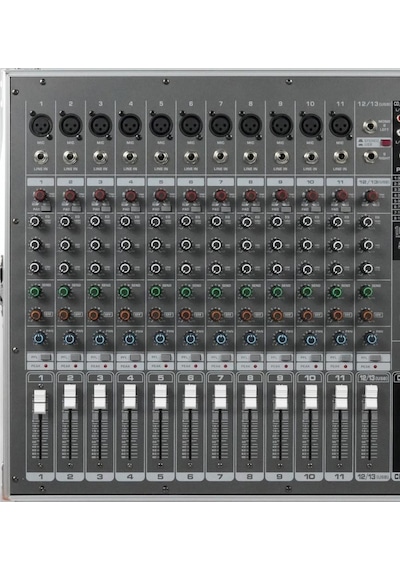 Maxword Rps-2200 Yüksek Güçlü Power Mixer Amfili Mikser 2x1100w 16dsp Efekt Case'li