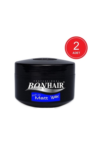 Bonhair Profesyonel Matt Wax 2 x 140 ML