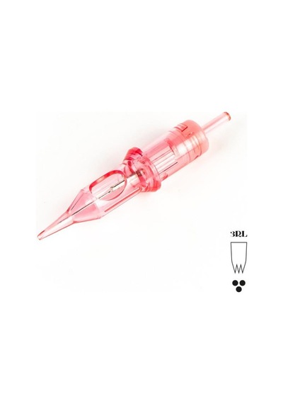 Kwadron Pmu Optima 25/3 Rspt-t Round Shader Point Taper - Kartuş Pmu İğnesi