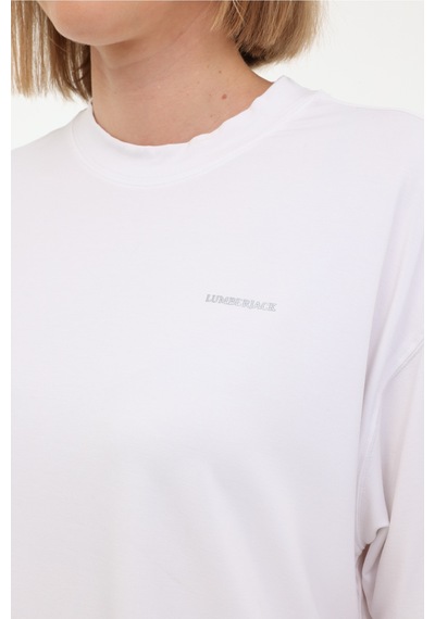 Lumberjack Wl Bamb 11bmb-004 5fx Ekru Kadın Kısa Kol T-shirt Bej