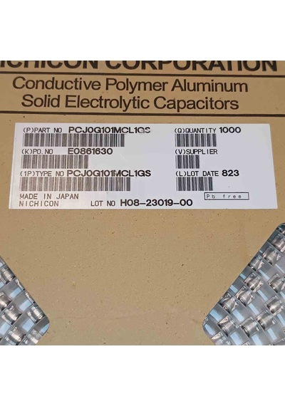 Pcj0g101mcl1gs 100mf 4v 5x6 Smd Kondansatör 100 Adet