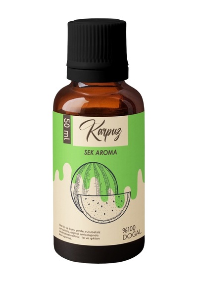 Sek Aroma Hazır Karışım Karpuz Kiti - Hazır Karışım Karpuz Aroması 50 ML - 5 L Uyumlu