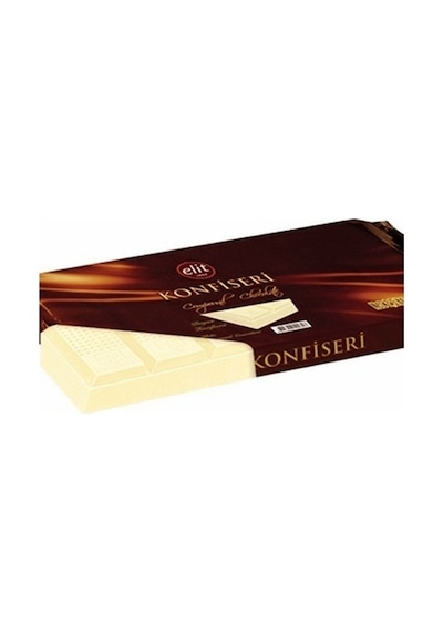 Elit Beyaz Kuvertür Çikolata Konfiseri 2.5 KG