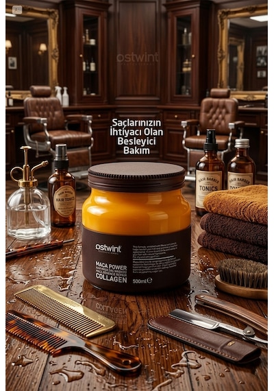 Ostwint Professional Maca Power Collagen Saç Maskesi 500 ML
