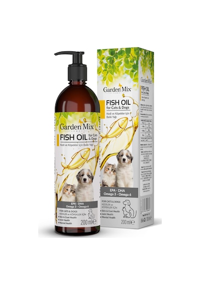 Garden - 417 - Mıx Kedı Ve Köpek Somon Yağı 200ml X - Aconcept - 2 Adet