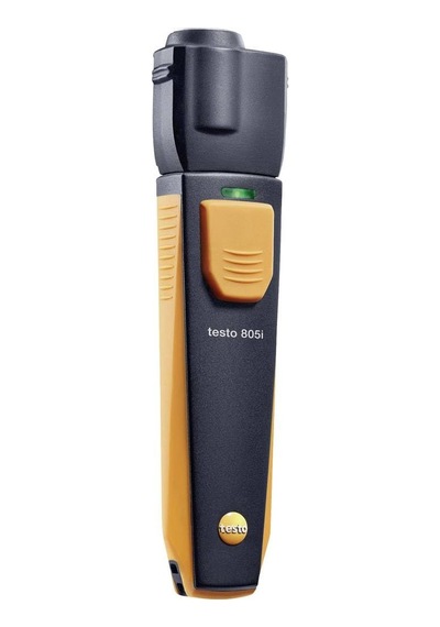 Testo - 805i - 0560 1805 - Yüzey Sıcaklıklarının Temassız Ölçümü İçin Akıllı Telefonla Kullanılabilen Kızılötesi Termometre