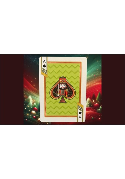 Bicycle Nutcracker Red Premium Oyun Kağıdı Limited Edition Koleksiyonluk İskambil Kartları