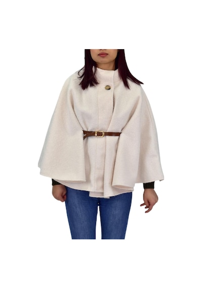 Enisse Kadın Panço Hırka Bgl-st04243 Krem