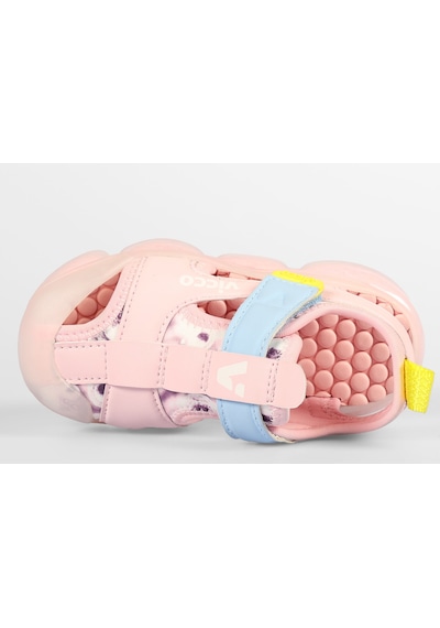 Vicco Live İlk Adım Bebek Ortopedik Işıklı Çocuk Spor Sandalet Pudra