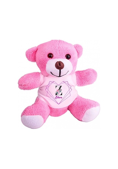 Kişiye Özel Peluş Pembe Ayı Hk2541