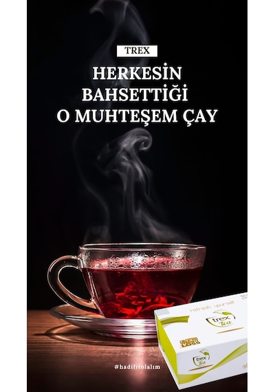 Trex Tea  Bitki Çayı 3 x 60'lı
