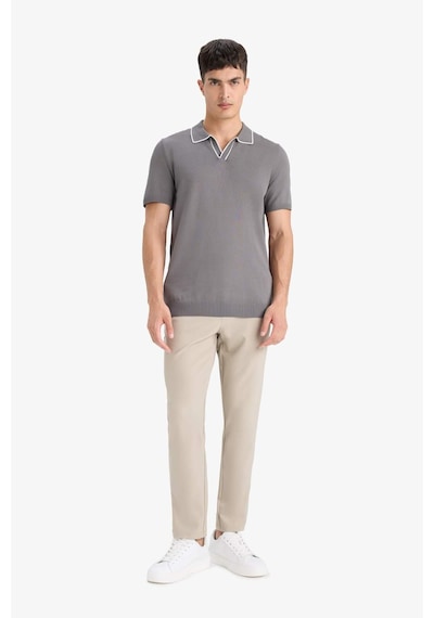 DeFacto Modern Fit Polo Yaka Kısa Kollu Triko Tişört C4984AX25SMGR431
