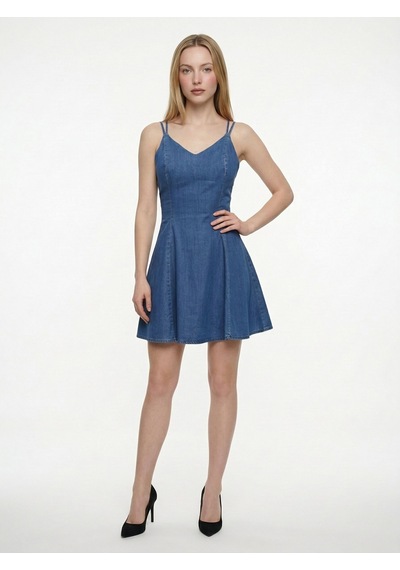 LOFT Slim Fit Kadın Elbise Lf2043104 Q1.v1 Denim