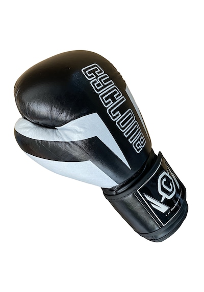 Cyclone Clash Orijinal Deri Boks Ve Kick Boks Eldiveni Siyah