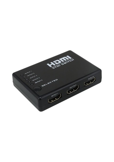 Powermaster Pm-8342 5 Giriş 1 Çıkış Hdmı 2.0 4k 60hz Switcher Toplayıcı Kumandalı