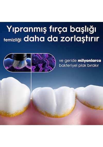 Oral-b İo Radiant White Beyaz Diş Fırçası Yedek Başlığı 4 Adet