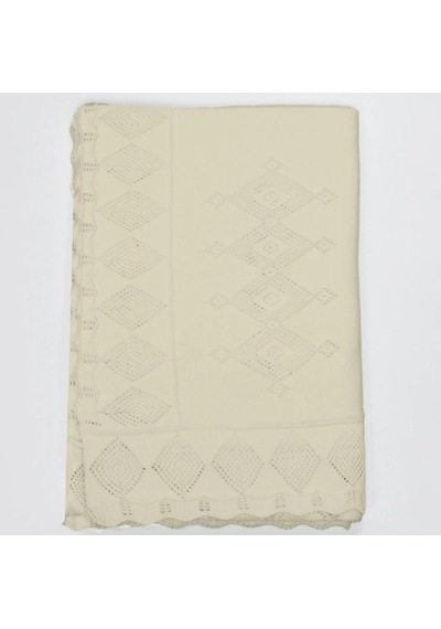 Bistyle Battaniye Triko Knitwear Colors Taş 85x110-12488 Çok Renkli