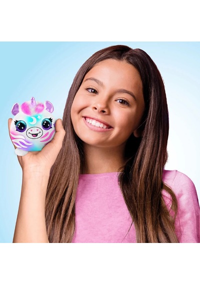 Airbrush Boyanıp Yıkanabilen Mini Peluş Sürpriz Paket Pembe