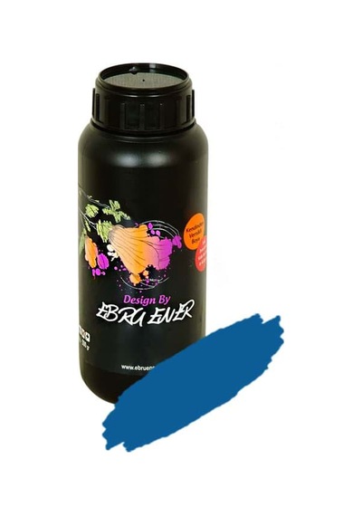 Ebru Ener Vernikli Genel Yüzey Boyası Ebru Mavi 500 Gr.