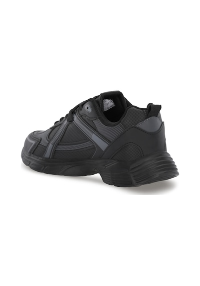 Slazenger Evox Kadın Siyah / Siyah Koşu & Yürüyüş Spor Ayakkabısı Siyah / Siyah
