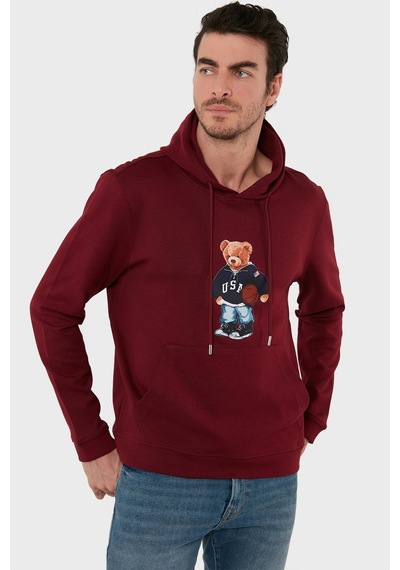 Buratti Erkek Sweat 6141003b Bordo Bordo