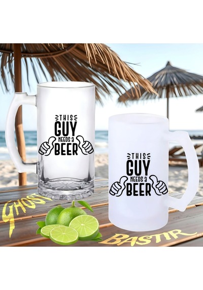 Bira İhtiyacı Buzlu Ya Da Buzsuz Bira Bardağı 061