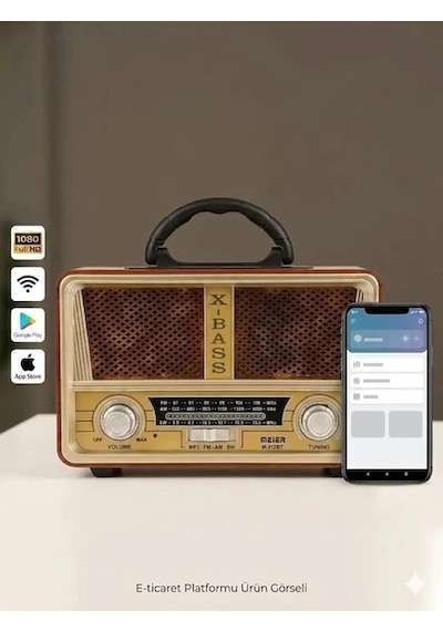 Radyo  Mini Gizli Wifi Kamera 1080p Hd