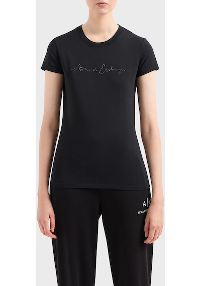 Armani Exchange Bayan T Shirt 3dyt27 Yjdtz 1200 Siyah