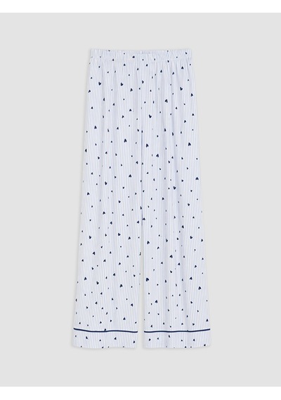 Lcw Dream Ekru Puantiyeli Kadın Pijama Takım