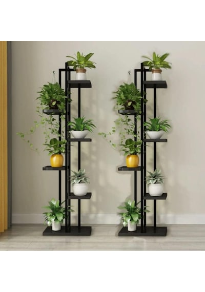 Adımshops, Çiçeklik, 6 Bölmeli Raf, Metal Çerçeveli Dikey Çiçeklik Diğer