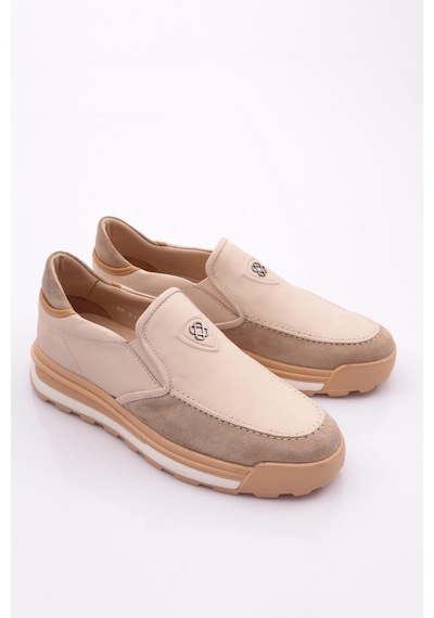 Dgn 5752 Erkek Comfort Ayakkabi 5752-2506-R0186 Bej