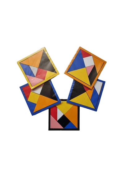 Ahşap Tangram Oyuncak 1 Adet