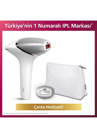 Philips BRI940/00 Lumea 450.000 ATIM Lazer Epilasyon IPL Tüy Alma Cihazı,Ekstra Uzun Kablo