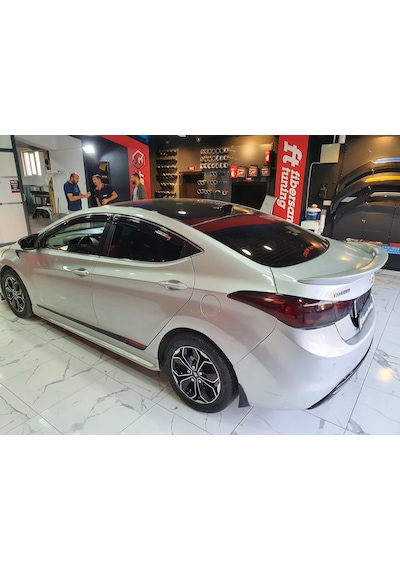 Hyundai Elentra Spoiler--Fibersan Tuning