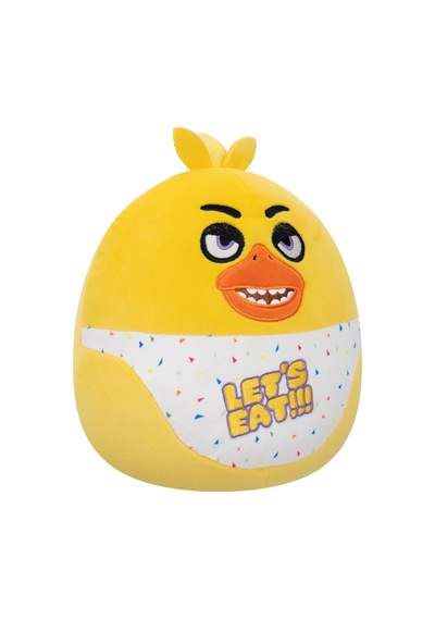 Squishmallows Five Nights At Freddy's Klasik Chica Orijinal Lisanslı Peluş Oyuncak 20 Cm Çok Renkli